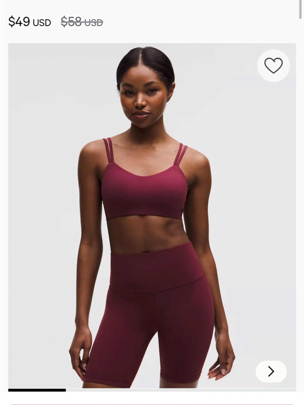 Lululemon Like a Cloud Bra